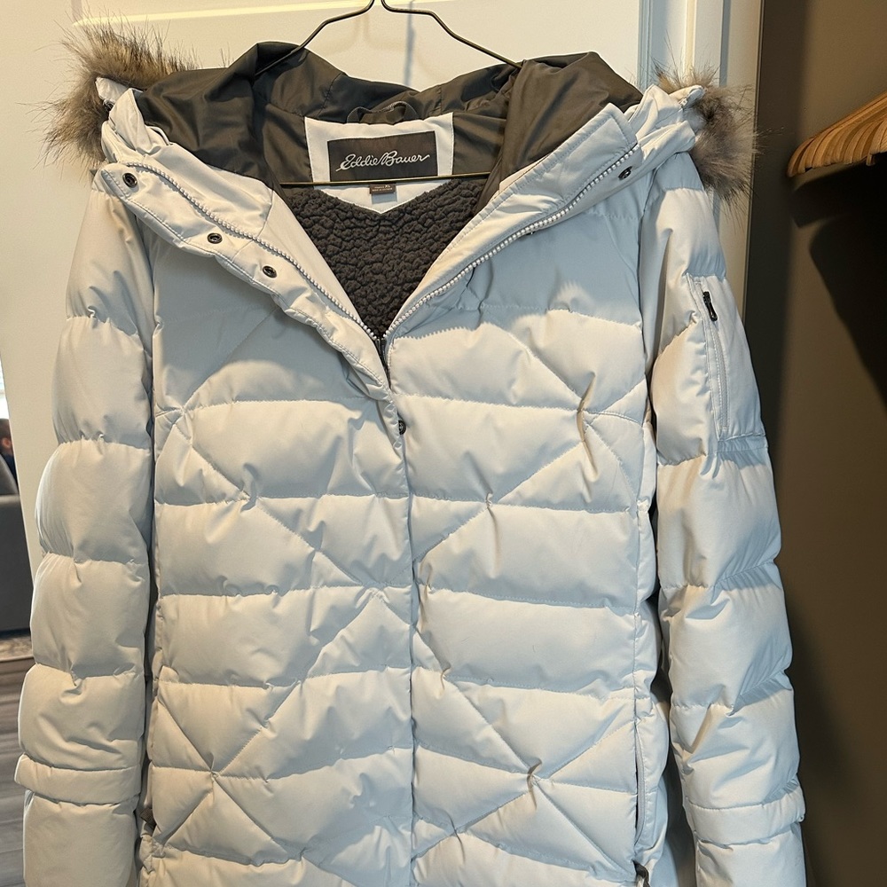 Sun Valley Frost Down Parka in Cement Color